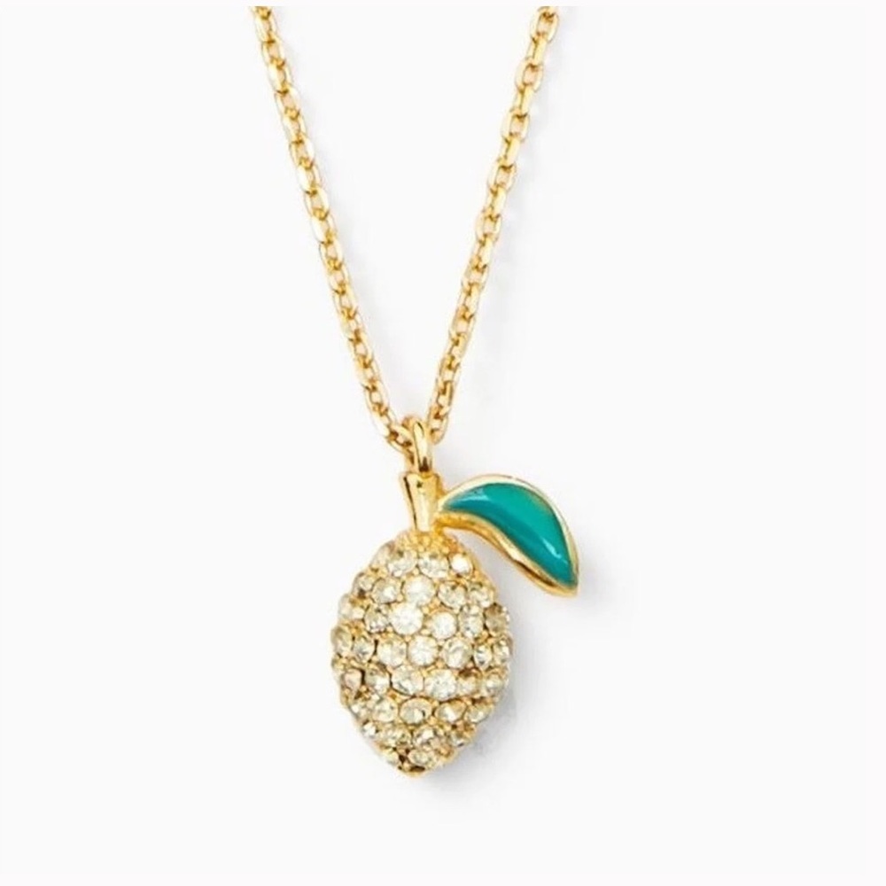 $69 Kate Spade picnic perfect lemon mini pendant